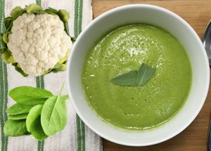 cauli-and-spinach-soup