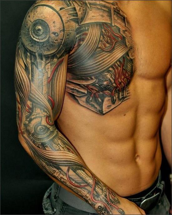 60 Futuristic Terminator Tattoo Designs for Men [2024 Guide] | Terminator  tattoo, Half sleeve tattoo, Tattoo designs men